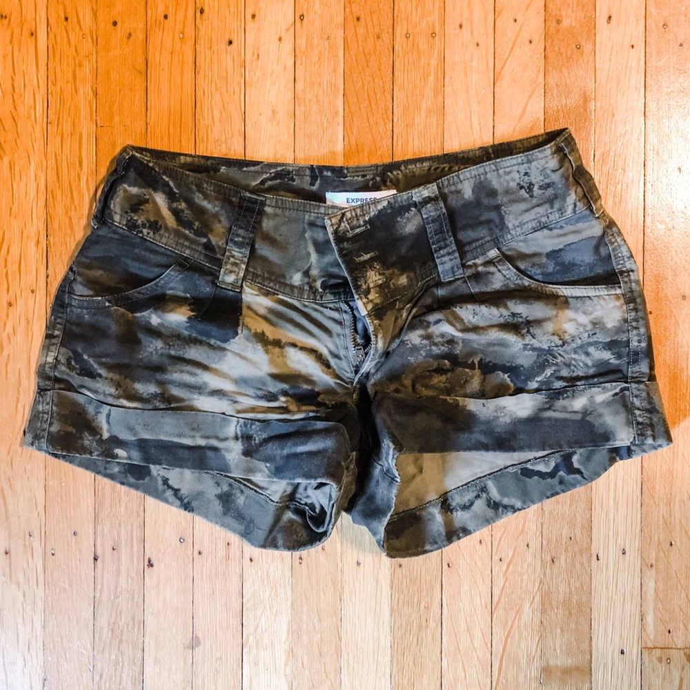 Express Camo Shorts